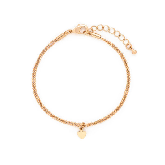 Goldenes Herz-Armband