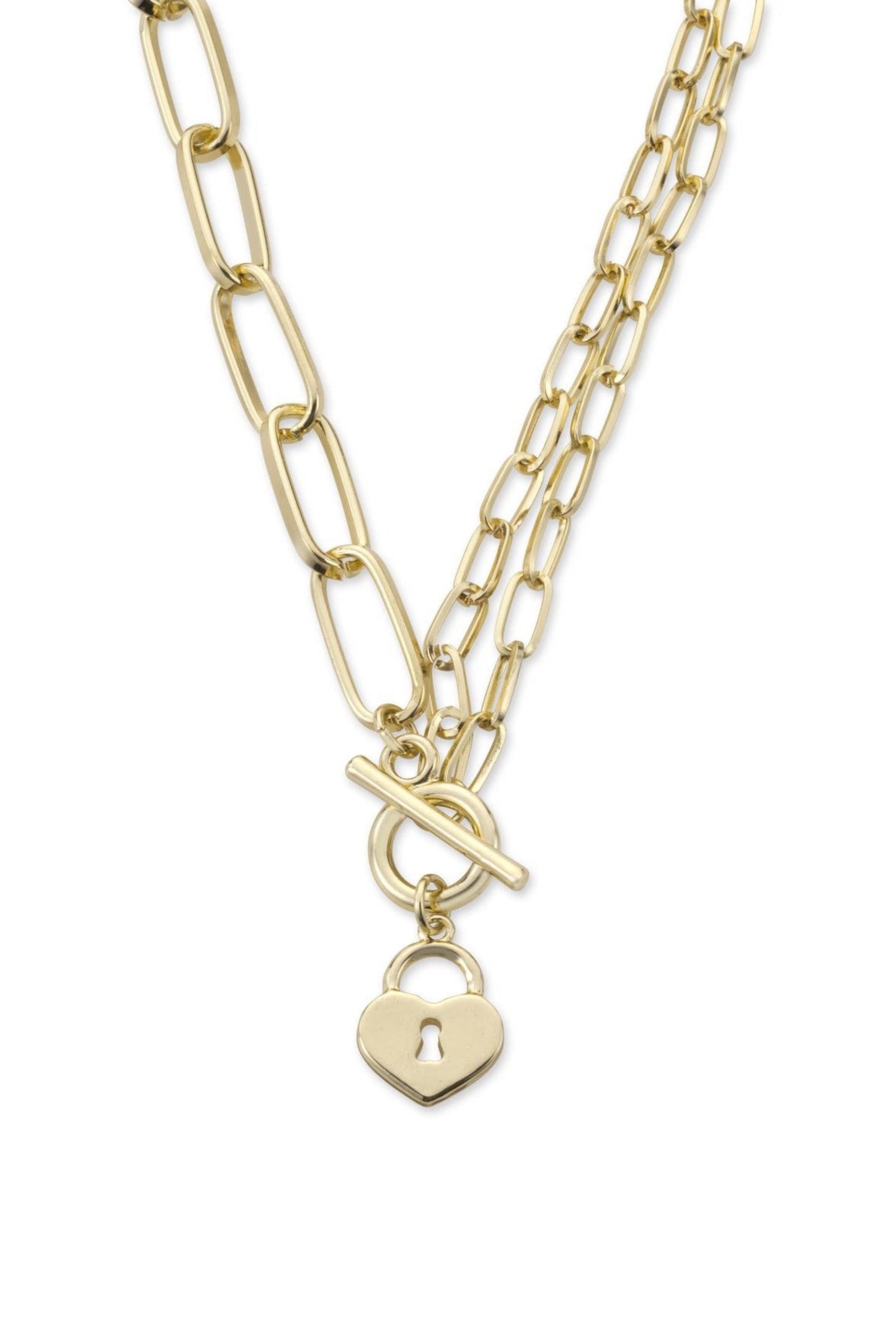 Heart-Lock Necklace