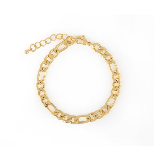 Flat Curb Chain Bracelet