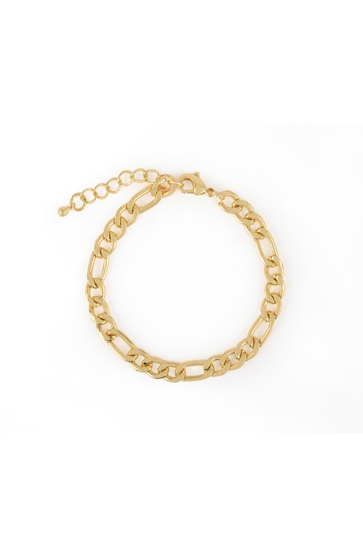 Flat Curb Chain Bracelet