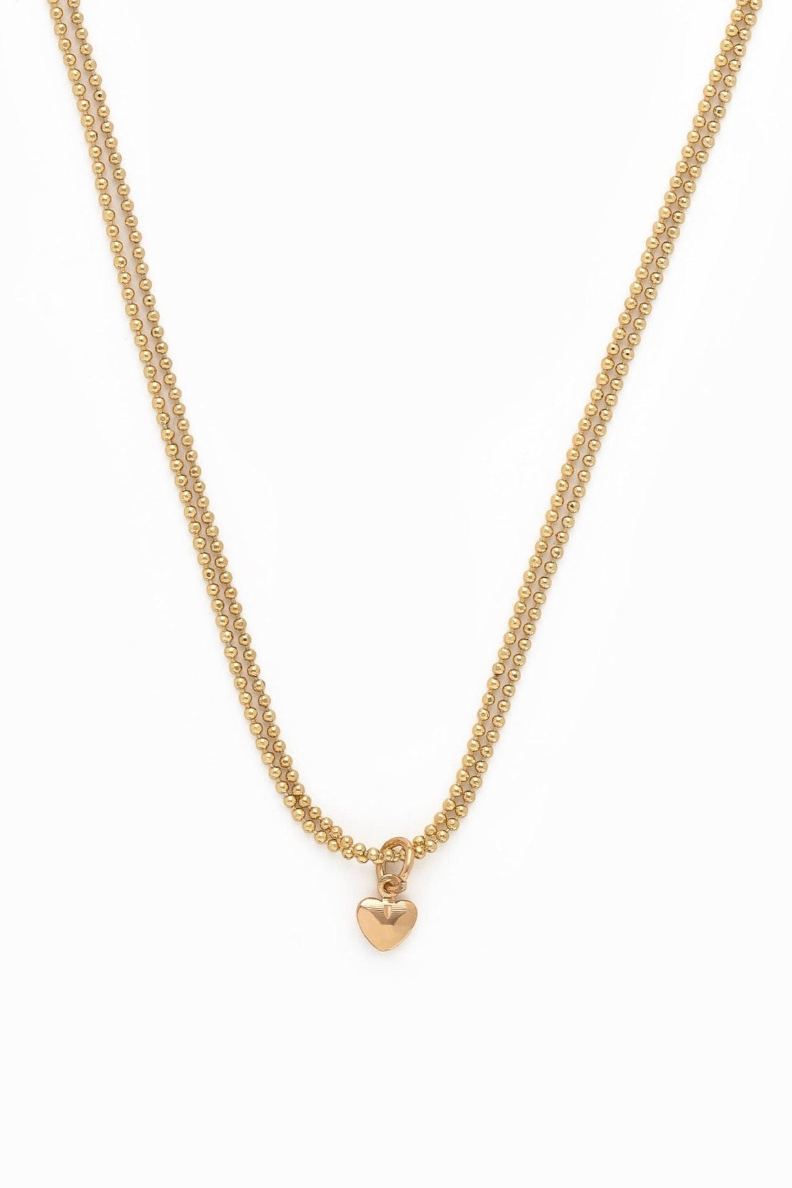 Golden Heart Necklace