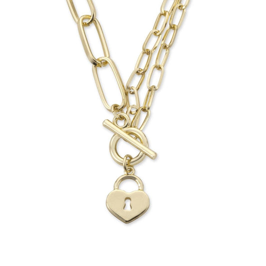 Heart-Lock Necklace