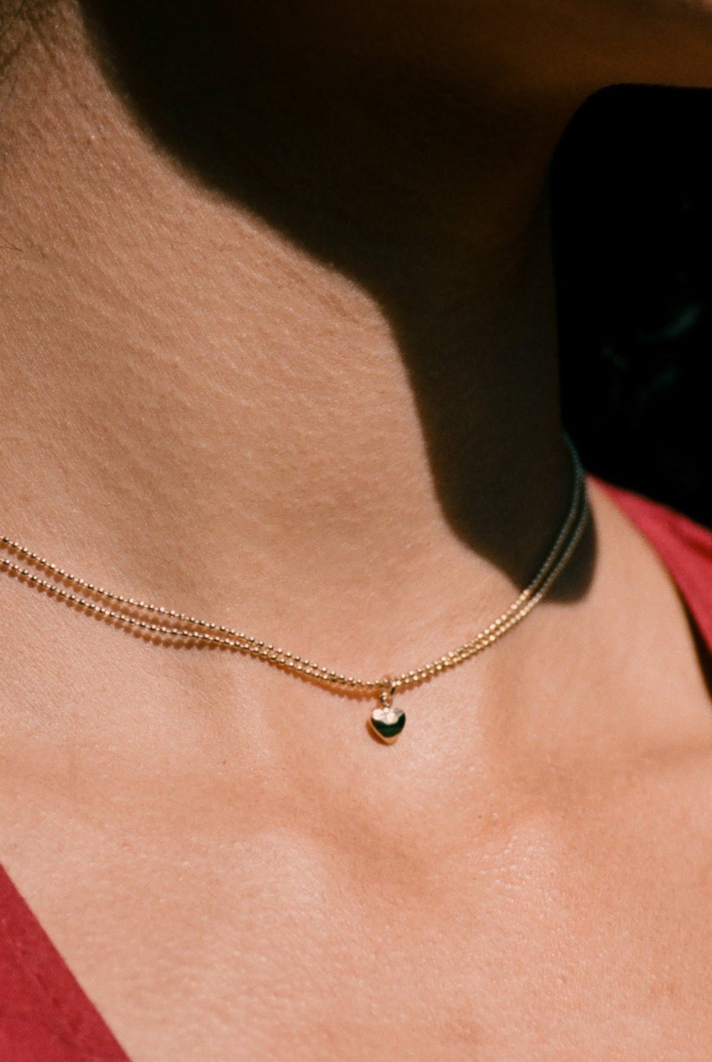 Golden Heart Necklace