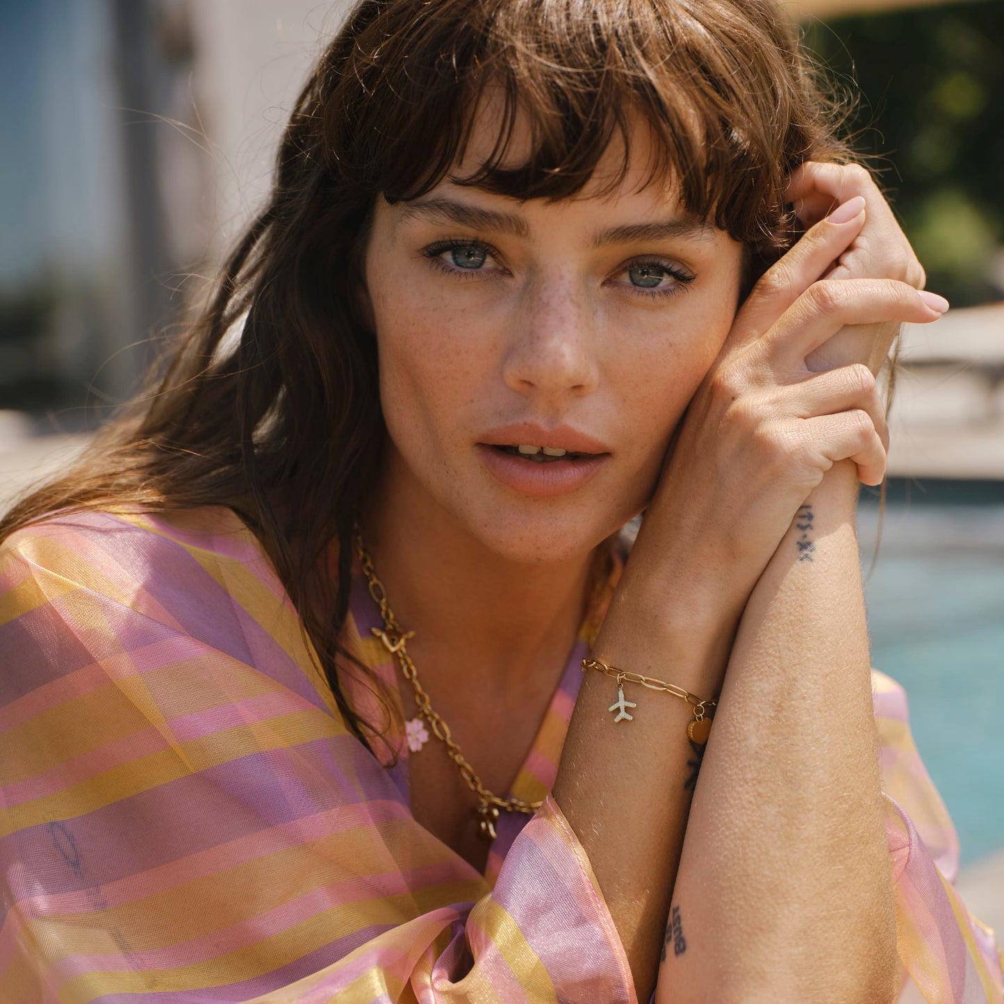 Plane Charm Bracelet