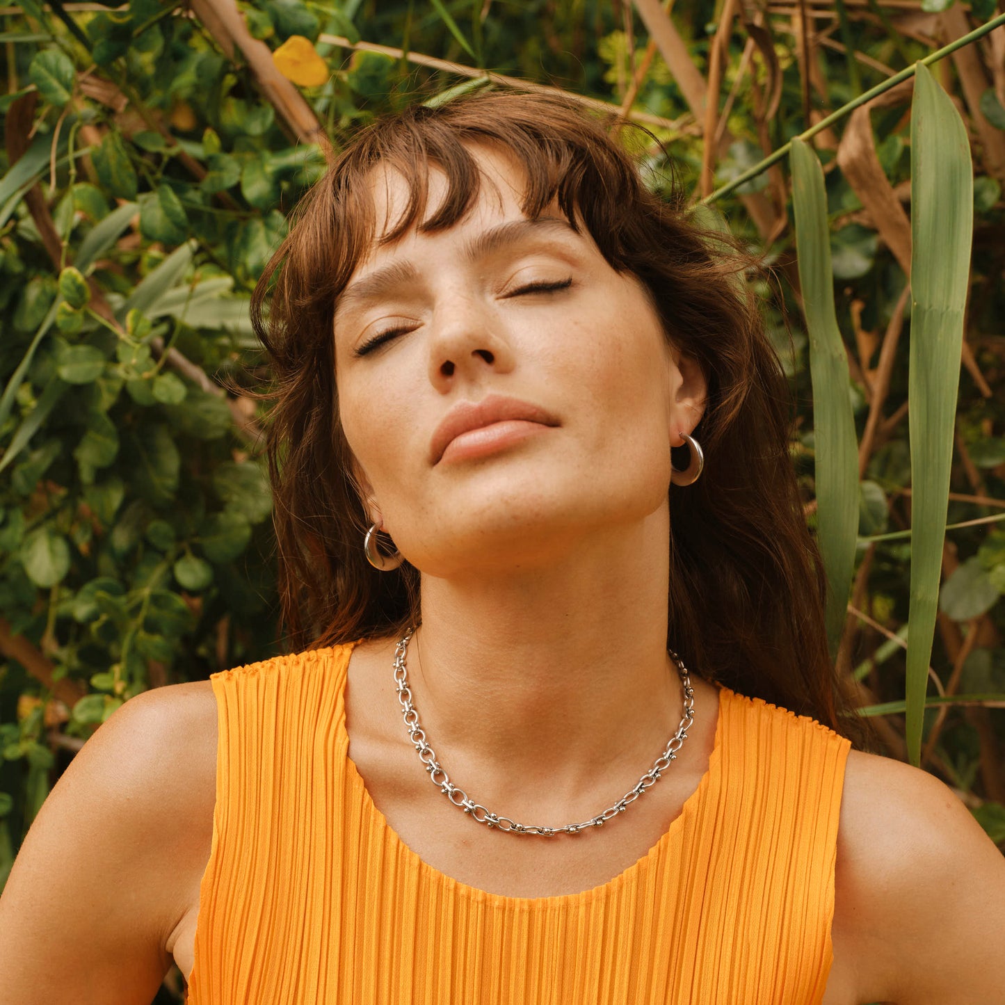 Silver Staple Creoles