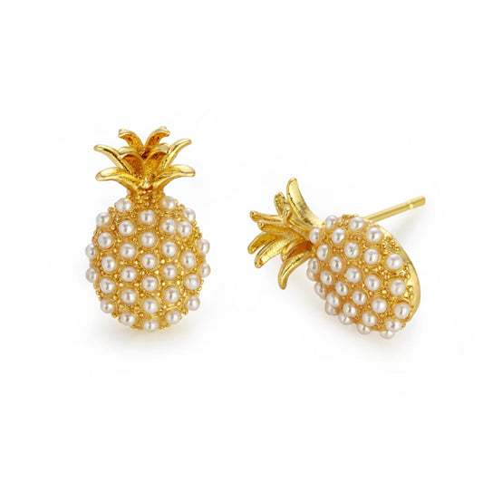 Pineapple Ear Studs