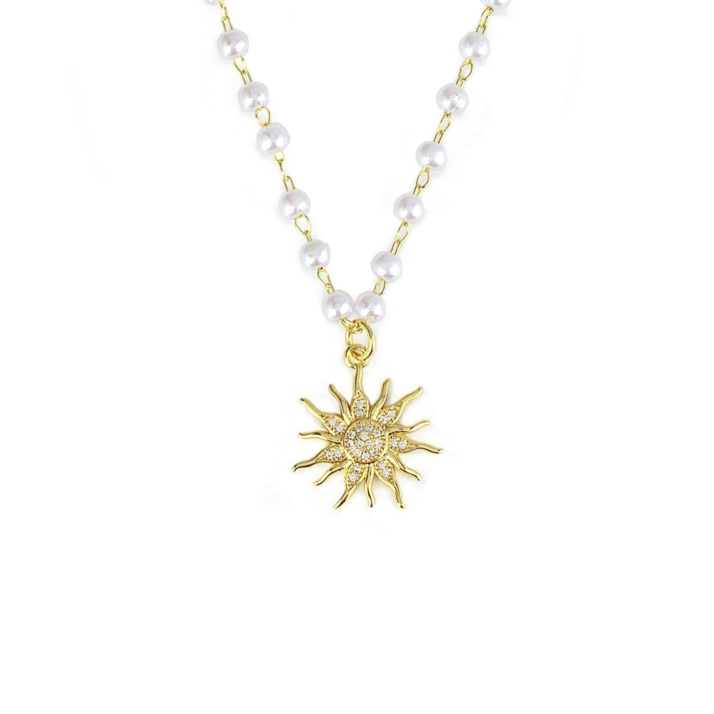 Sun Pearl Necklace